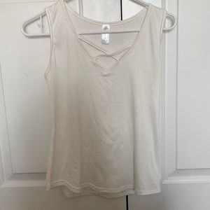 Simple white tank top from Mexico!